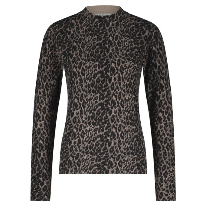 Red Button trui Sweet animal print Zwart